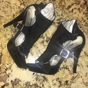 Black Platform Heels
